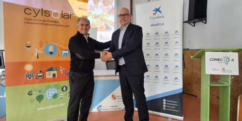 CaixaBank Dualiza y CYLSOLAR firman un convenio para impulsar la Formación Profesional en el sector de las energías renovables en Castilla y León